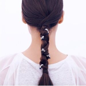 CHLOE Isabel Hair Navy Braid Charms Brand New-Never Worn